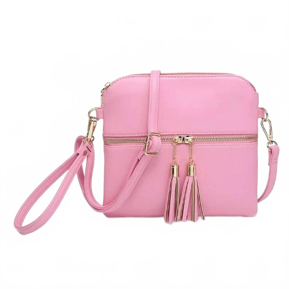 NEW JEN & CO. women's tara bag in bubblegum